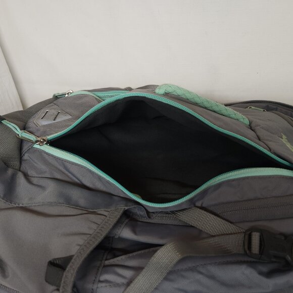 The North Face Surge Transit Backpack Gray/Aqua - Picture 4 of 11